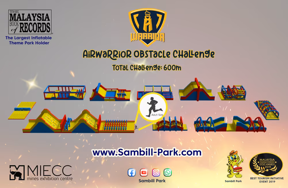 Air Warriors - 600m Obstacle Challenge - MBOR