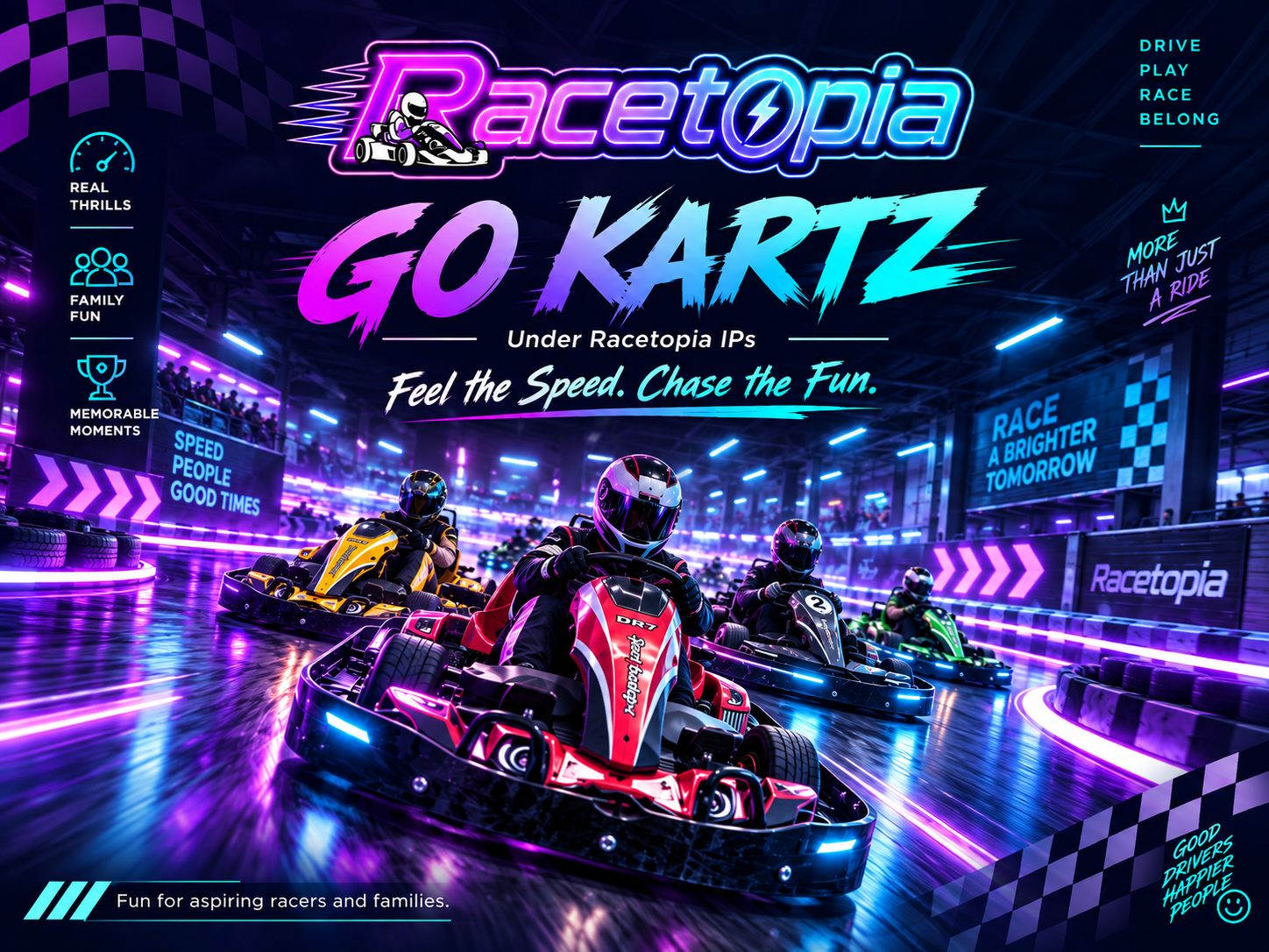 Racetopia Go Kartz concept artwork